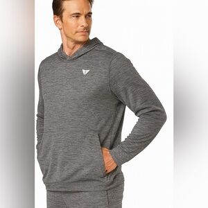 Korsa by Roadrunner Sports Men’s Performance Hoodie Gray Size Large